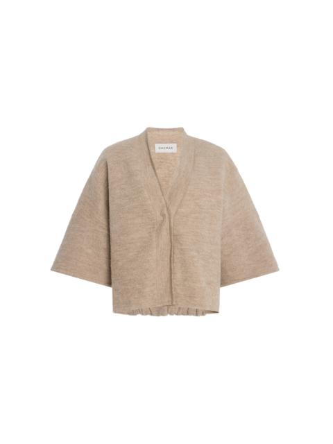 House of Dagmar Shirt Wool Cardigan neutral