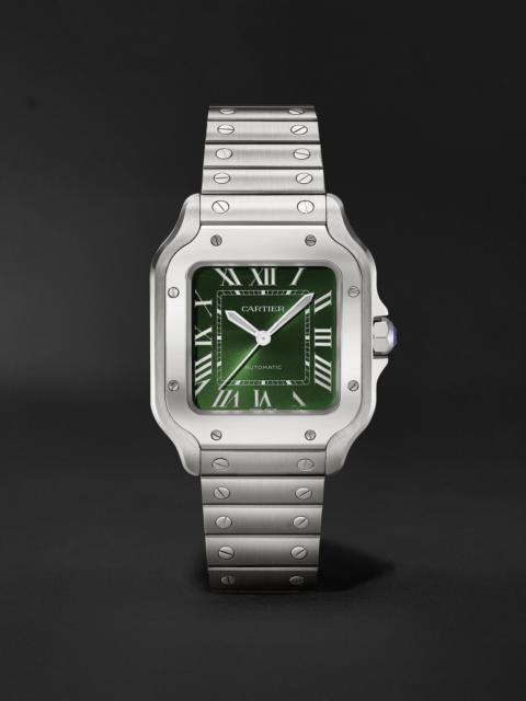 Cartier Santos de Cartier Automatic Interchangeable Stainless Steel Watch, Ref. WSSA0061