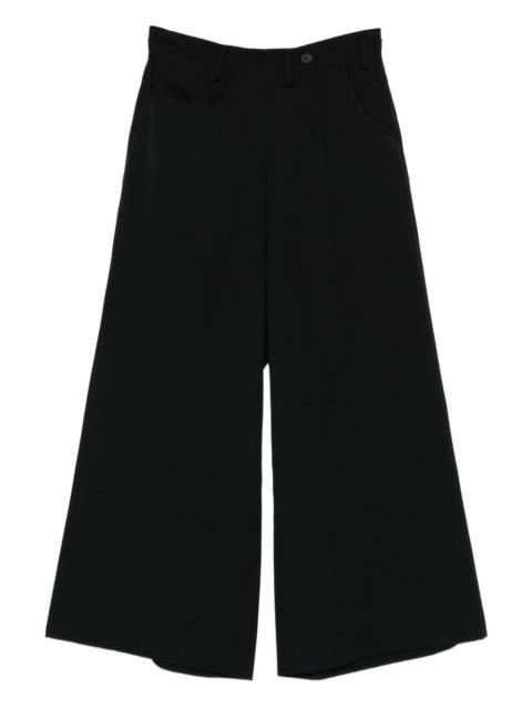 Yohji Yamamoto zip-fastening trousers