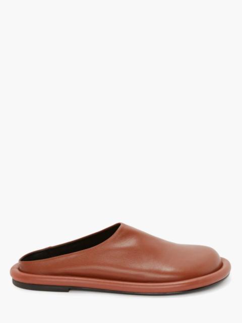 JW Anderson BUMPER-TUBE LEATHER SLIPPERS