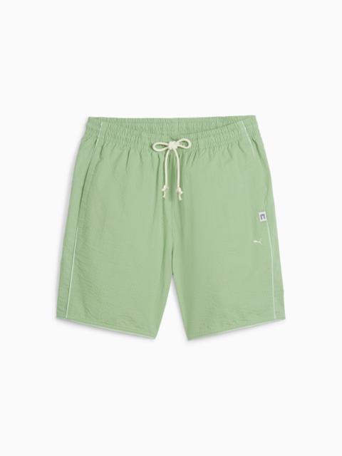 MMQ Men's Seersucker Shorts