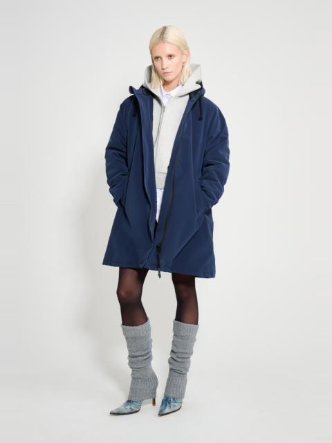 Stutterheim Mosebacke Matte Winter Coat Navy