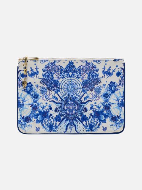 CAMILLA SMALL CANVAS CLUTCH