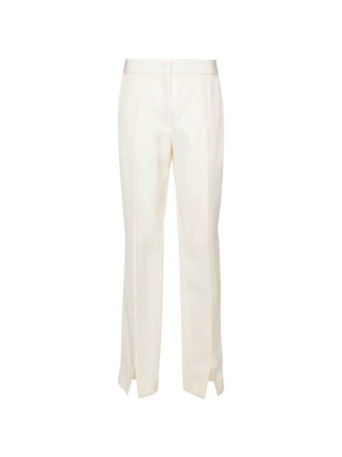 Jil Sander dart-detailing trousers
