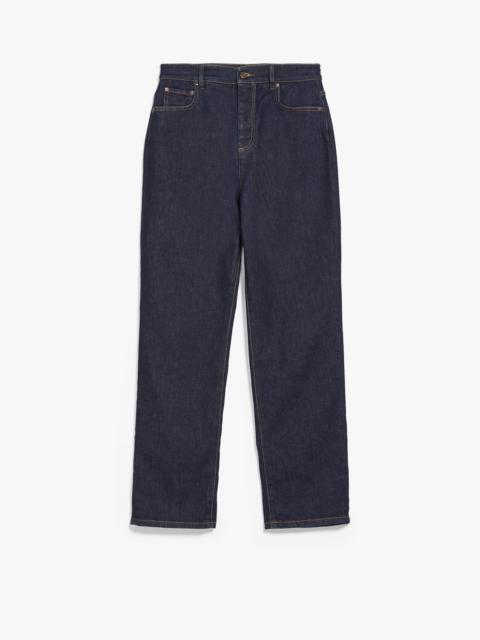 Max Mara MADERA Cotton denim trousers