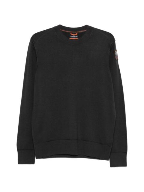 PARAJUMPERS ribbed crewneck sweatshirt