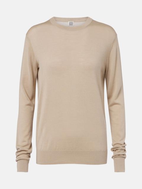 TOTEME Cashmere and silk sweater