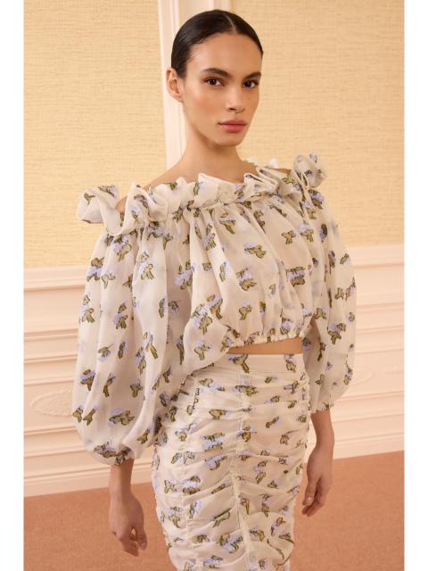 ULLA JOHNSON Ondine Organza Blouse