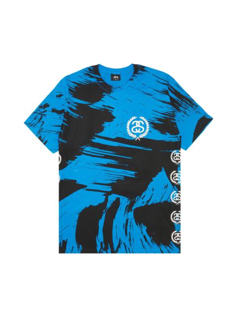 Stussy Painted Tee 'Marina Blue'