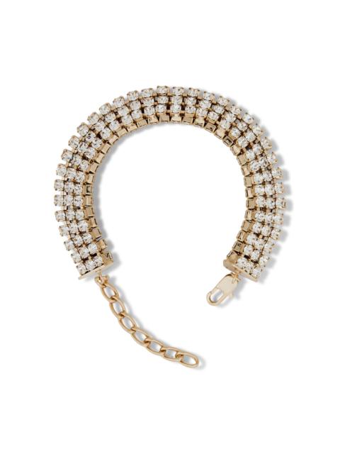 rabanne Crystal Bracelet gold