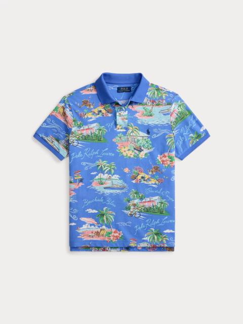 Polo Ralph Lauren Classic Fit Polo Bear Mesh Polo Shirt
