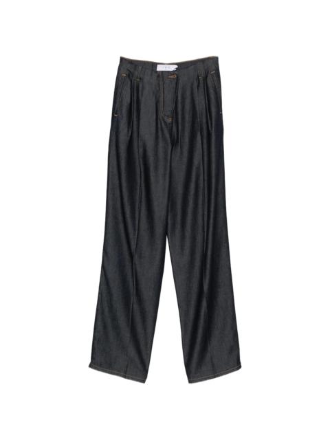 IRO Iro Pleated Wide-leg Jeans