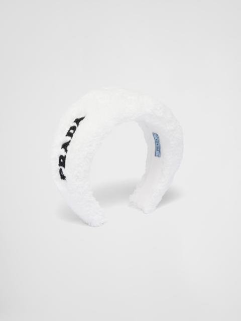Prada Terrycloth headband