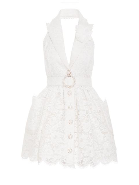 Zimmermann HIGH TIDE TUXEDO MINI DRESS
