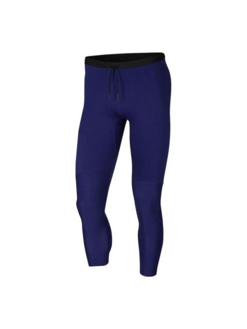 Nike Men's Nike Solid Color Slim Fit Running Sports Pants/Trousers/Joggers Blue CK1459-590