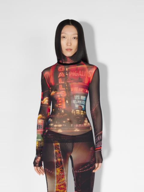 Jean Paul Gaultier Pigalle-Long-Sleeve-Turtleneck-Top
