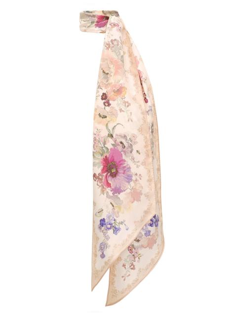 Zimmermann PRINTED SILK NECK SCARF