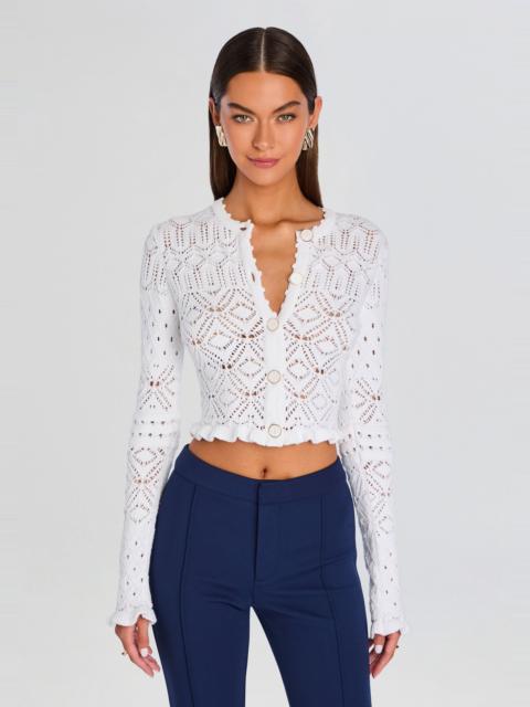 RETROFÊTE GIULIANA CROCHET CARDIGAN