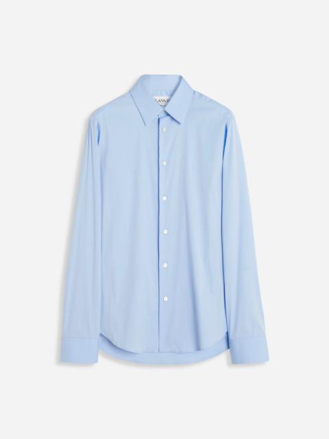 SLIM FIT SHIRT WITH VISIBLE BUTTONS
