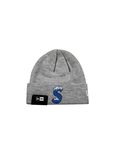 Supreme x New Era S Logo Beanie 'Heather Grey'