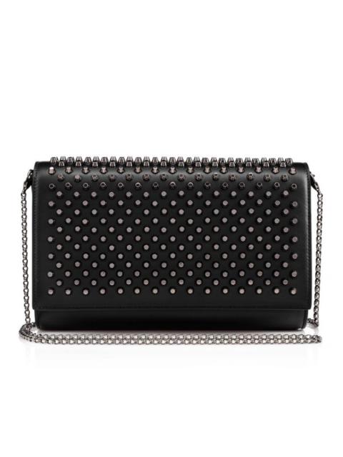 Christian Louboutin Paloma Clutch BLACK/GUN METAL