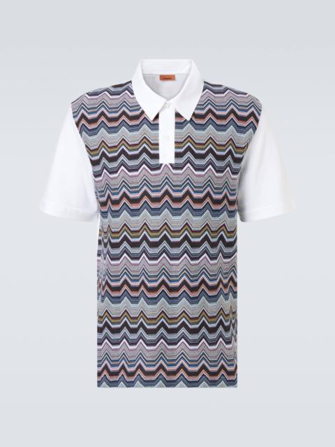 Missoni Zigzag cotton polo shirt