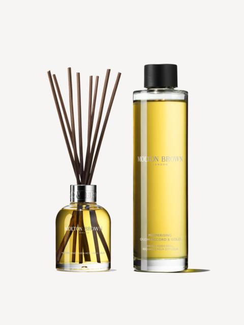 Molton Brown Mesmerising Oudh & Gold Accord Aroma Reeds & Refill Gift Set