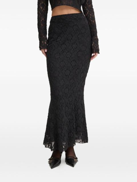 ROTATE lace maxi skirt