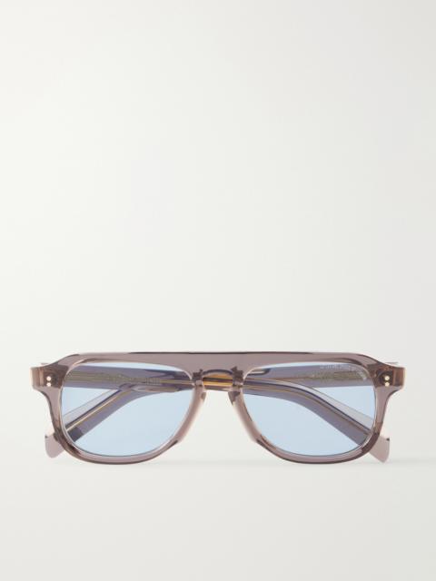 CUTLER AND GROSS GR14 Aviator-Style Acetate Sunglasses