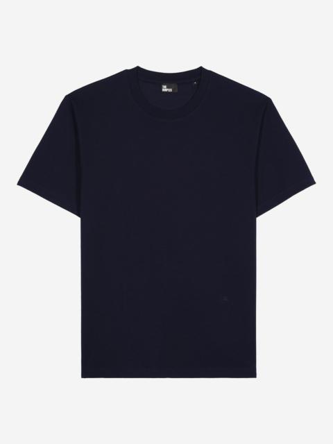 The Kooples MIXED PLAIN T-SHIRT NAVY BLUE