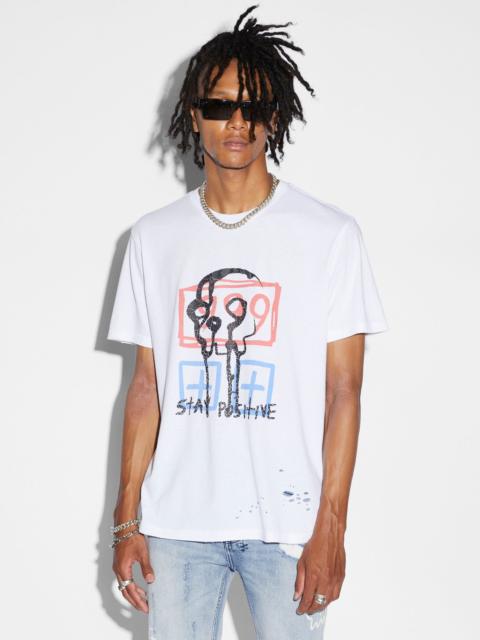 Ksubi JUICE WRLD KASH SS TEE VINTAGE WHITE
