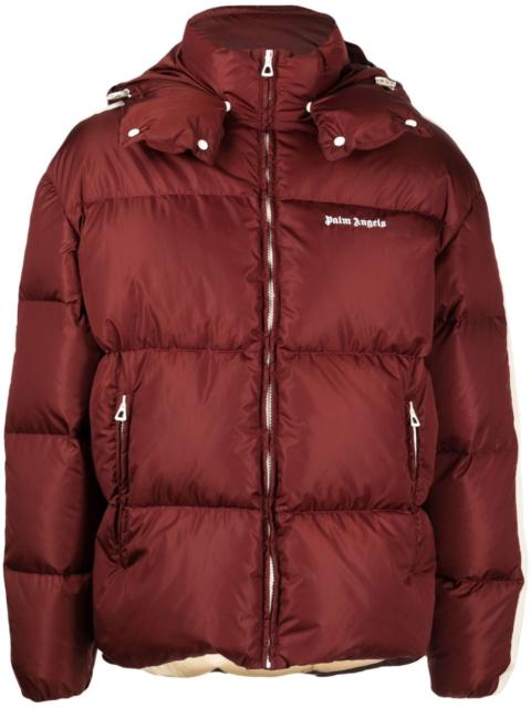 detachable-hood puffer jacket