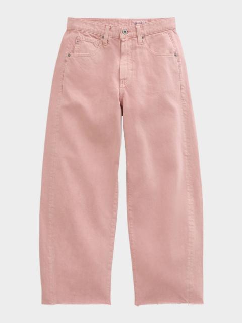 AG Jeans Hattie High-Rise Barrel Jeans