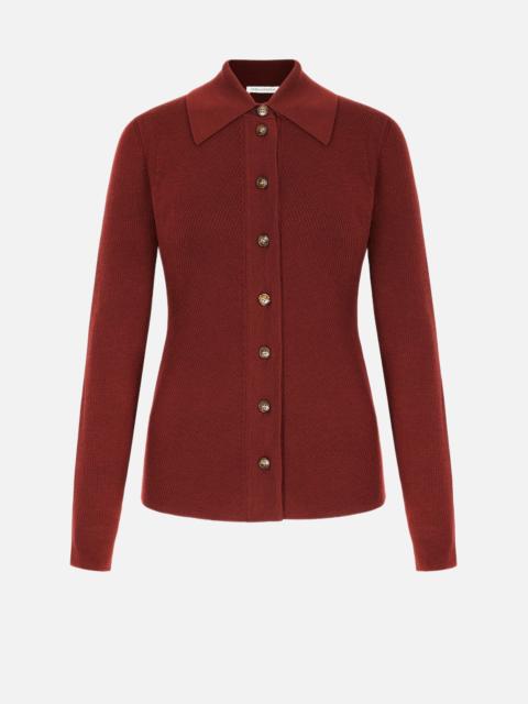 EMILIA WICKSTEAD Reno Knit in Chestnut Brown Cashfeel