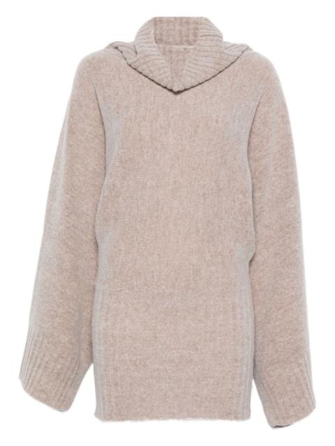 AYA MUSE Fen cowl-neck mini dress