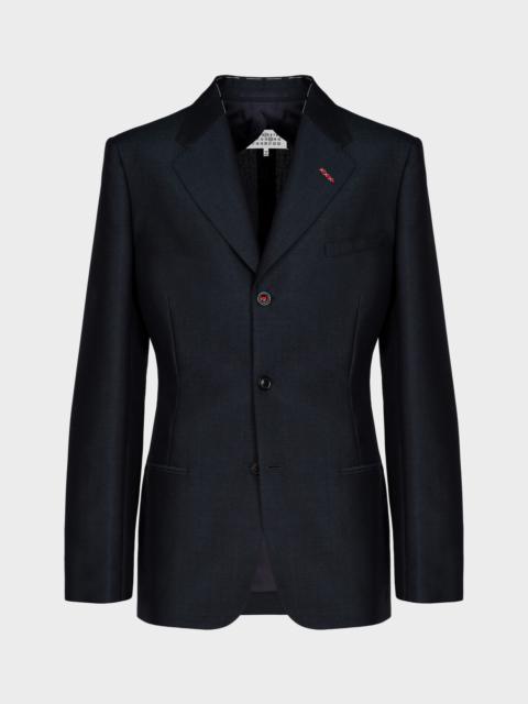 Maison Margiela Wool Twill Blazer