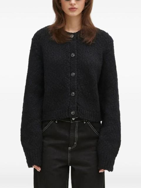 SAMSØE SAMSØE Sameryem button-front textured cardigan