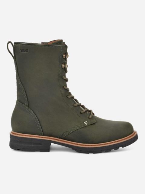 Teva Women's Rowena Lace Boot in Olivine