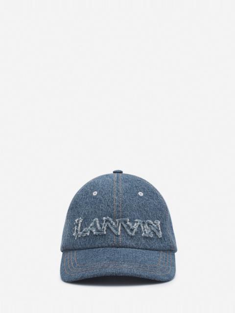 Lanvin LANVIN CAP IN DENIM