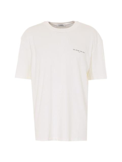 ih nom uh nit back-print T-shirt