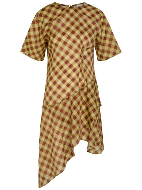 DAMSON MADDER. Damson Madder Harmony Lyocell and Cotton-blend Midi Dress