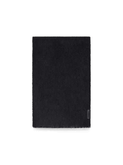 Lemaire fluffy scarf in alpaca wool blend
