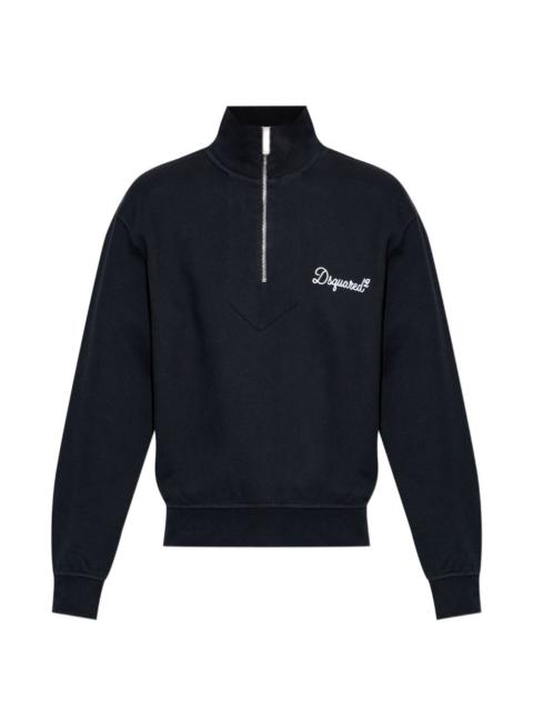 DSQUARED2 half-zipper sweatshirt