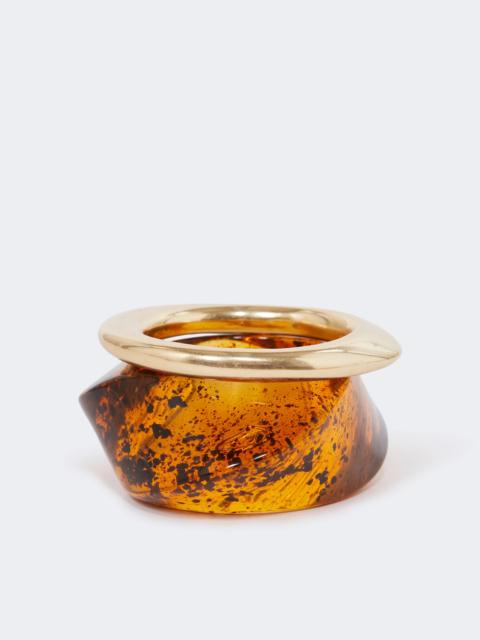 Max Mara ZARINA Resin bracelet set - GOLD