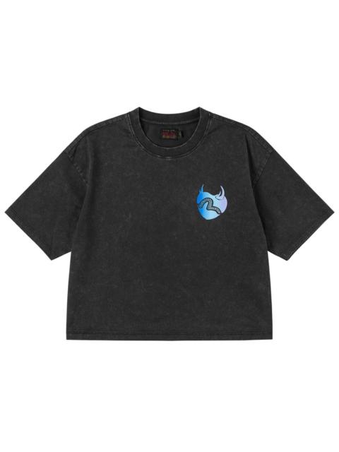 EVISU Devil-heart-shaped Seagull Emboss T-shirt