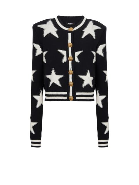 Balmain Buttoned knit cardigan