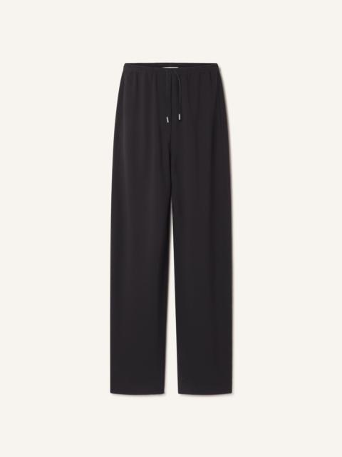 Lanvin WIDE PANTS IN SABLE