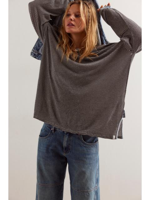 FREE PEOPLE We The Free Veronica Striped Tee