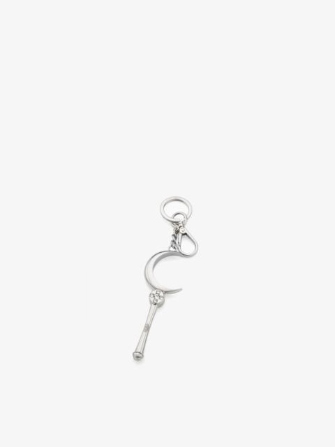 JIMMY CHOO Moon Stick Keyring
Silver Plexi Moonstick Keyring