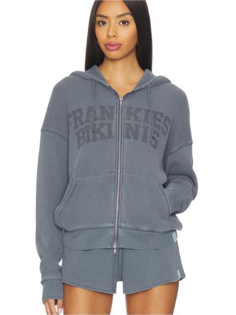 Frankies Bikinis Weekend Thermal Hoodie